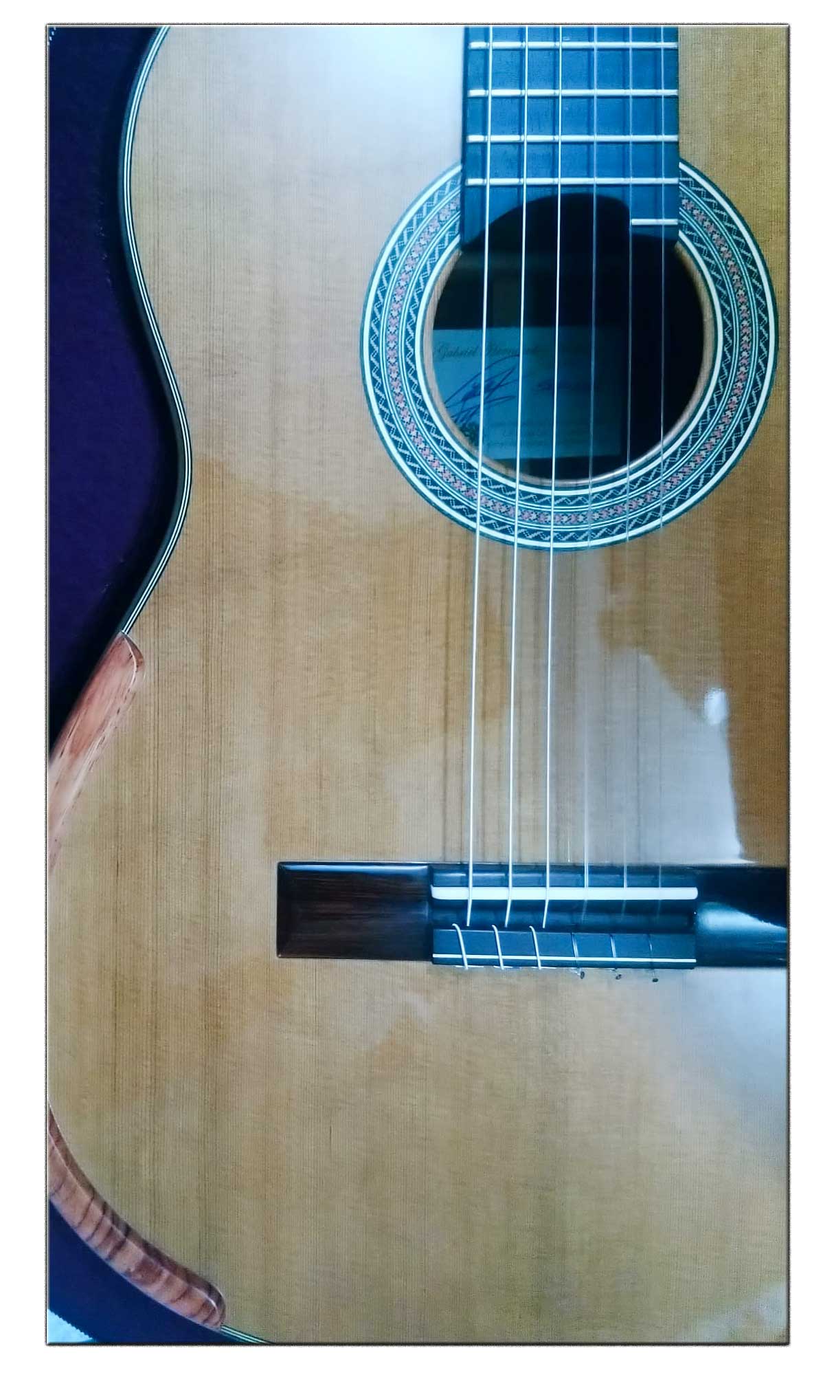 Guitarra Gabriel Hernandez estudio