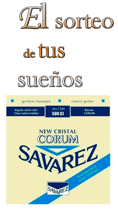 Savarez New Cristal Corum Tension Alta 500cj